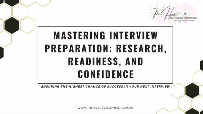 The HIve - Mastering Interview Preparation